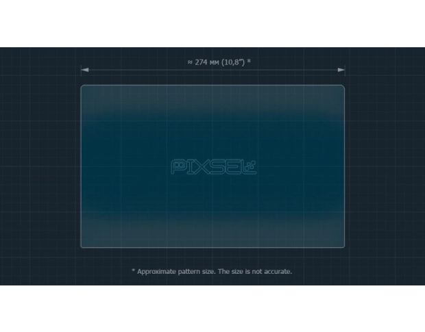 Захисне скло Pixsel для заднього монітора PORSCHE CAYENNE 12.7“ 2023 - (гібридне мат)