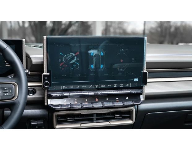 Захисне скло Pixsel на монітор HUMMER EV 16.5“ 2022 - (гібридне глянець)