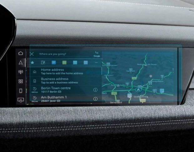 Защитное стекло Pixsel на монитор AUDI Q6 E-TRON 11.9“ 2024 - (гибридное мат)