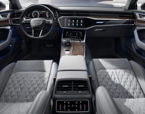 Захисне скло Pixsel на задній клімат-контроль AUDI A6 / S6 / RS6 6.6“ 2019 - 2025 (гібридне глянець)