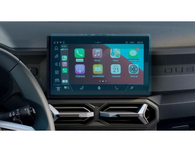 Захисне скло Pixsel на монітор RENAULT DUSTER 11.3“ 2024 - (гібридне глянець)
