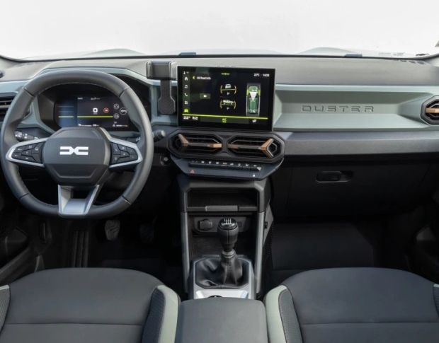Защитное стекло Pixsel на приборную панель DACIA DUSTER 12.2“ 2024 - (гибридное мат)