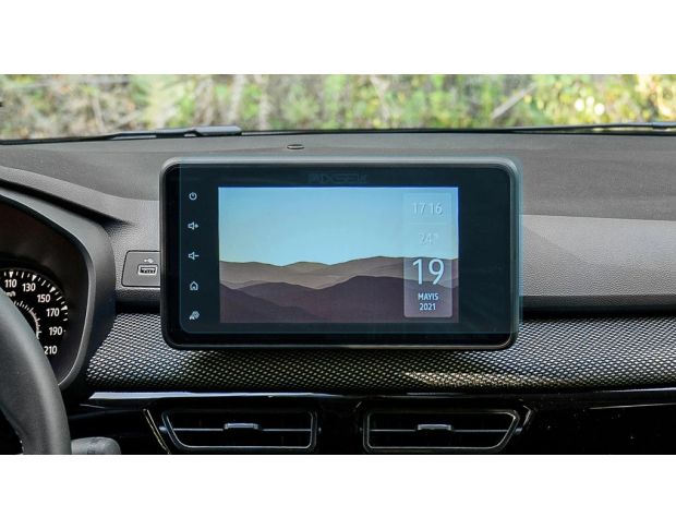 Защитное стекло Pixsel на монитор RENAULT TALIANT 11.2“ 2021 - (гибридное мат)