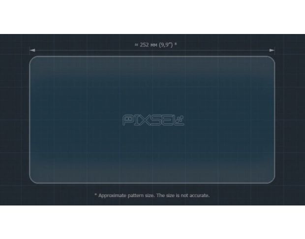 Защитное стекло Pixsel на монитор RENAULT TALIANT 11.2“ 2021 - (гибридное мат)