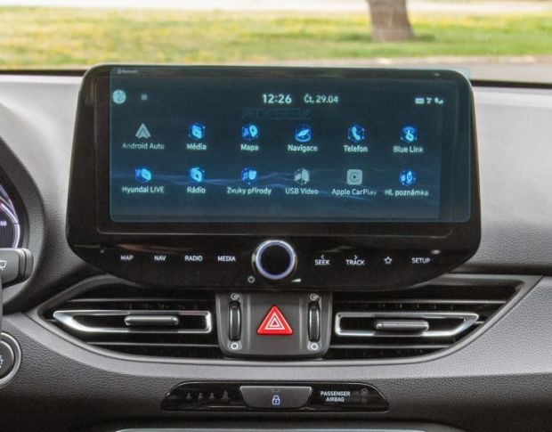 Захисне скло Pixsel на монітор HYUNDAI i30 10.9“ 2020 - (гібридне мат)