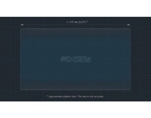 Защитное стекло Pixsel на монитор HYUNDAI i30 7.9“ 2020 - (гибридное глянец)