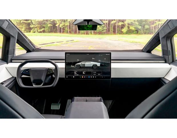 Захисне скло Pixsel для заднього монітора TESLA CYBERTRUCK 10.2“ 2024 - (гібридне мат)