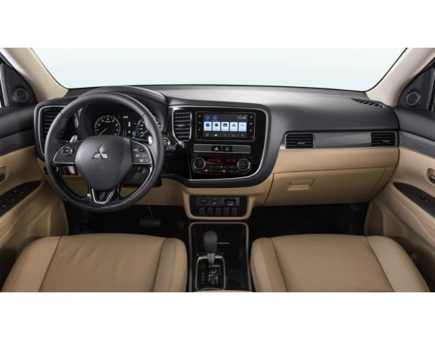 Защитное стекло Pixsel на монитор MITSUBISHI OUTLANDER 8.9“ 2019 - 2022 (гибридное глянец)