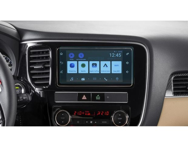 Захисне скло Pixsel на монітор MITSUBISHI OUTLANDER 8.9“ 2019 - 2022 (гібридне мат)