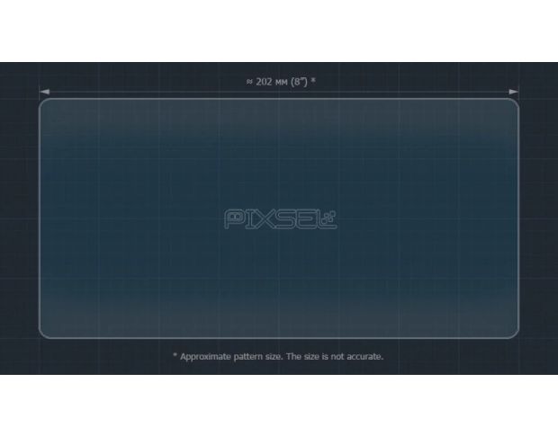 Захисне скло Pixsel на монітор MITSUBISHI OUTLANDER 8.9“ 2019 - 2022 (гібридне мат)