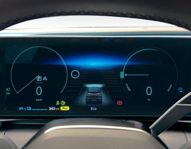 Захисне скло Pixsel на панель приладів RENAULT AUSTRAL 16.4“ 2022 - (гібридне глянець)
