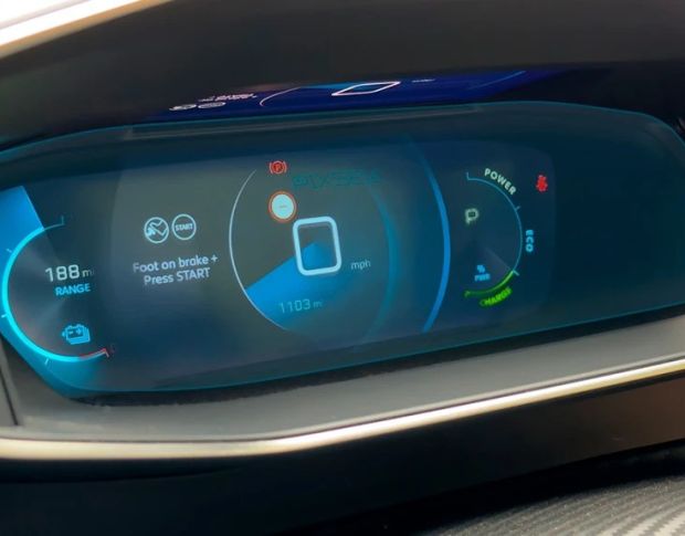 Захисне скло Pixsel на панель приладів PEUGEOT 2008 11.5“ 2019 - 2023 (гібридне мат)