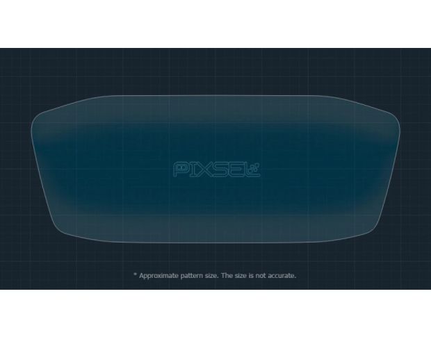 Захисне скло Pixsel на панель приладів PEUGEOT 2008 11.5“ 2019 - 2023 (гібридне мат)