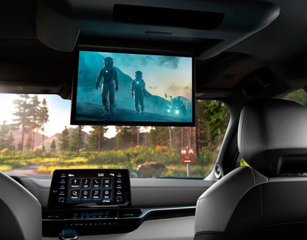 Захисне скло Pixsel на задній монітор TOYOTA SIENNA 12.5“ 2020 - (гібридне мат)