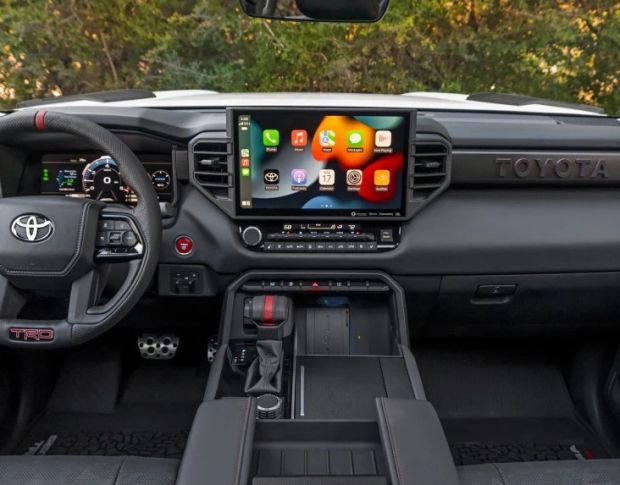 Защитное стекло Pixsel на монитор TOYOTA SEQUOIA 15“ 2022 - (гибридное мат)
