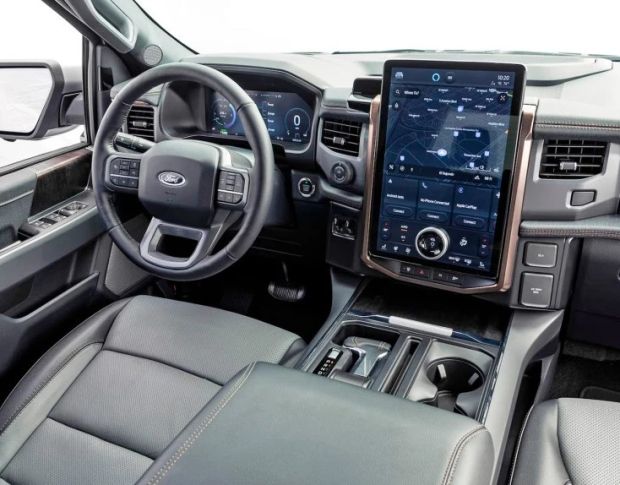 Захисне скло Pixsel на монітор FORD F-150 LIGHTNING 16.7“ 2022 - (гібридне глянець)