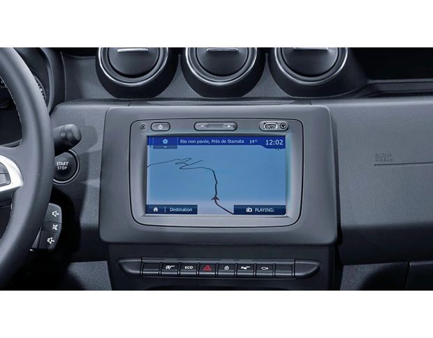 Защитное стекло Pixsel на монитор DACIA DUSTER 6.9“ 2017 - 2021 (гибридное мат)