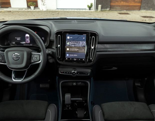 Захисне скло Pixsel на монітор VOLVO C40 8.9“ 2021 - (гібридне мат)