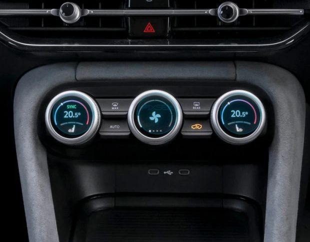 Защитное стекло Pixsel для климат-контроля SKODA KODIAQ 4.6“ 2024 - (гибридное мат)