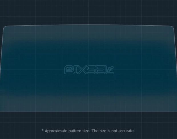 Захисне скло Pixsel на монітор VOLKSWAGEN ID.4 11.7“ 2020 - (гібридне глянець)
