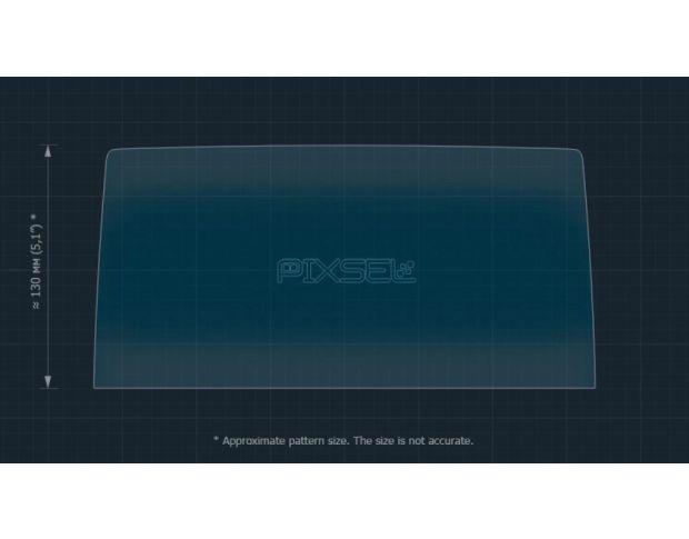 Захисне скло Pixsel на монітор VOLKSWAGEN ID.4 11.7“ 2020 - (гібридне глянець)