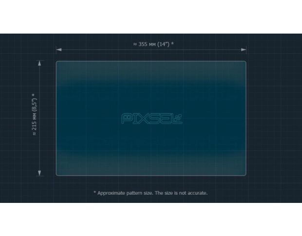 Защитное стекло Pixsel на монитор BYD SONG PLUS 16.3“ 2022 - (гибридное глянец)
