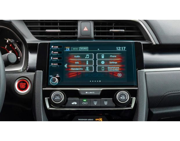 Захисне скло Pixsel на монітор HONDA CIVIC 9.4“ 2015 - 2020 (гібридне мат)