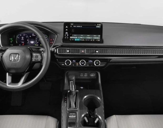 Захисне скло Pixsel на монітор HONDA CIVIC 11“ 2021 - (гібридне мат)