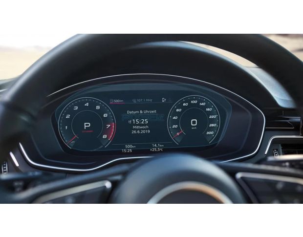Захисне скло Pixsel на панель приладів AUDI A4 / S4 / RS4 12“ 2019 - 2020 (гібридне глянець)