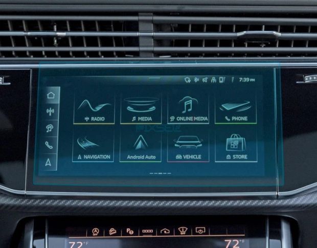 Защитное стекло Pixsel на монитор AUDI Q7/SQ7/RSQ7 11.3“ 2024 - (гибридное глянец)