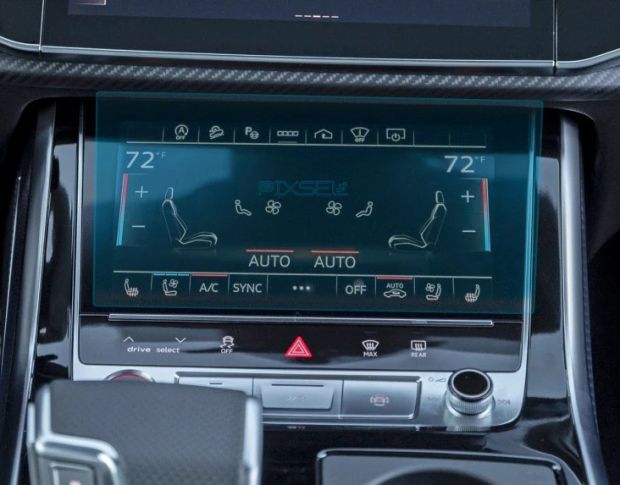 Защитное стекло Pixsel для климат-контроля AUDI Q7/SQ7/RSQ7 10.2“ 2024 - (гибридное мат)