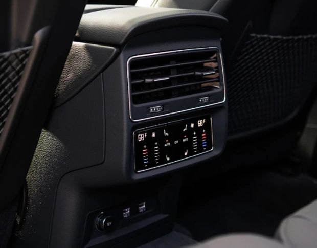 Захисне скло Pixsel на задній клімат-контроль AUDI Q7/SQ7/RSQ7 6.6“ 2024 - (гібридне мат)