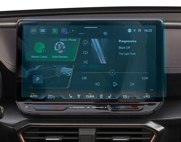 Захисне скло Pixsel на монітор CUPRA FORMENTOR 14“ 2024 - (гібридне мат)