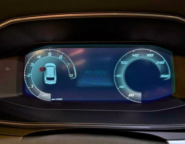 Защитное стекло Pixsel на приборную панель CUPRA LEON 9.9“ 2024 - (гибридное мат)