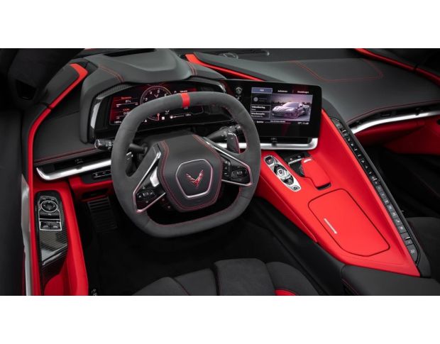 Захисне скло Pixsel на монітор CHEVROLET CORVETTE 15.8“ 2019 - (гібридне мат)