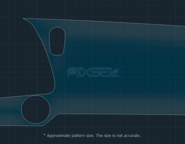 Захисне скло Pixsel на монітор CHEVROLET CORVETTE 15.8“ 2019 - (гібридне мат)