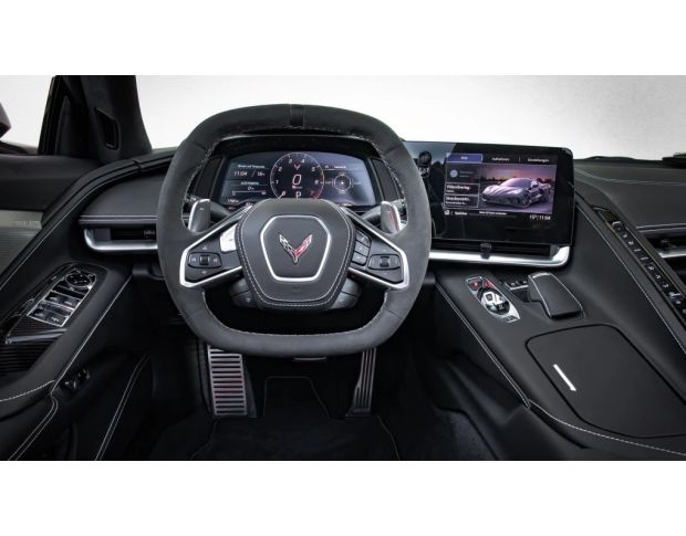 Защитное стекло Pixsel на приборную панель CHEVROLET CORVETTE 11.7“ 2019 - (гибридное глянец)