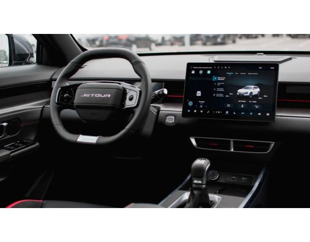 Защитное стекло Pixsel на приборную панель JETOUR DASHING 9.5“ 2022 - (гибридное мат)
