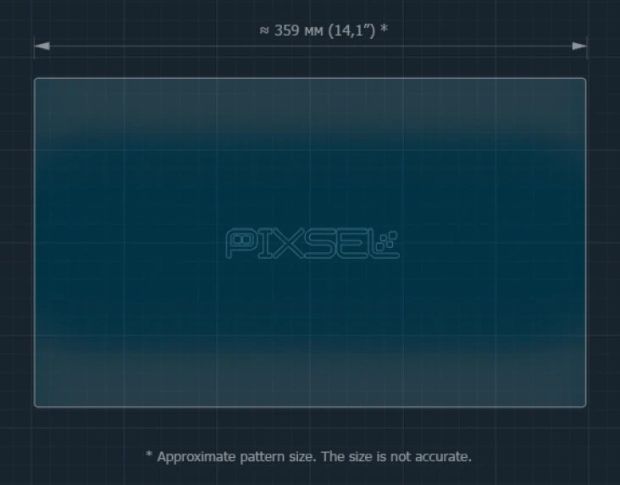 Защитное стекло Pixsel на монитор JETOUR T2 16.5“ 2024 - (гибридное глянец)