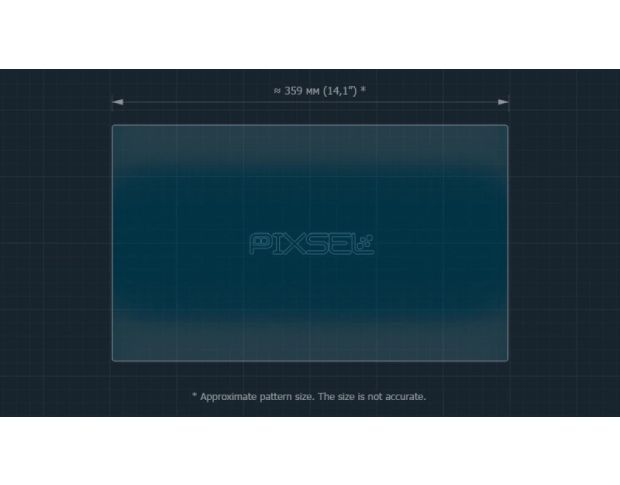 Защитное стекло Pixsel на монитор JETOUR T2 16.5“ 2024 - (гибридное глянец)