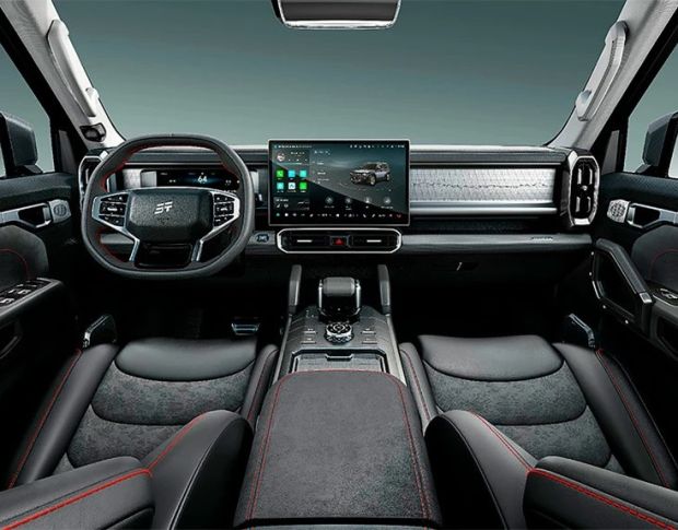 Защитное стекло Pixsel на приборную панель JETOUR T2 10.4“ 2024 - (гибридное мат)