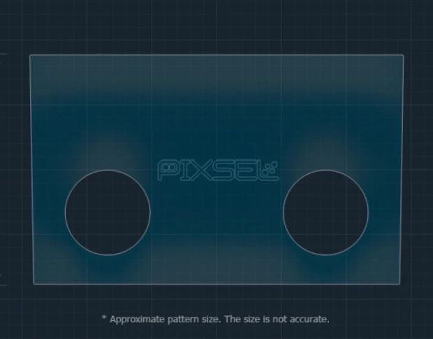 Защитное стекло Pixsel для климат-контроля JETOUR X70 PLUS 11“ 2024 - (гибридное глянец)