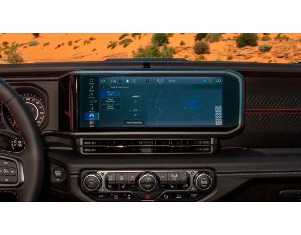 Защитное стекло Pixsel на монитор JEEP WRANGLER 14.2“ 2023 - (гибридное глянец)