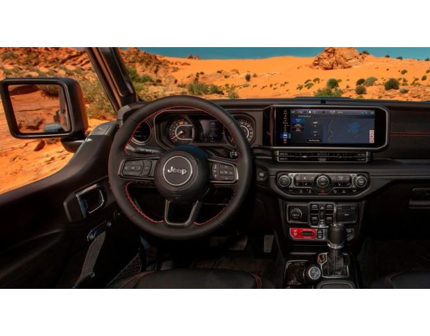 Защитное стекло Pixsel на монитор JEEP WRANGLER 14.2“ 2023 - (гибридное мат)