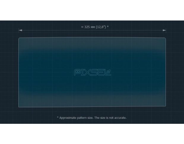 Захисне скло Pixsel на монітор FORD KUGA 14.2“ 2024 - (гібридне глянець)