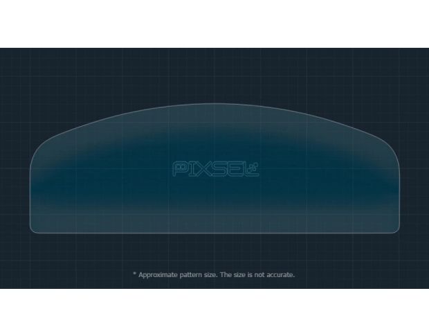 Защитное стекло Pixsel на приборную панель FORD KUGA 12.2“ 2024 - (гибридное мат)