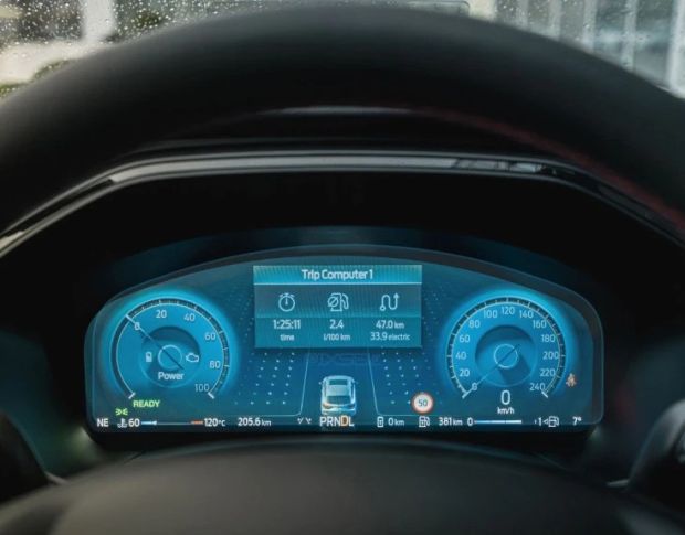 Защитное стекло Pixsel на приборную панель FORD KUGA 12.2“ 2024 - (гибридное мат)