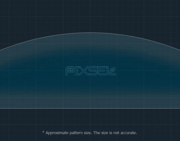Защитное стекло Pixsel на приборную панель FORD KUGA 12.2“ 2024 - (гибридное мат)
