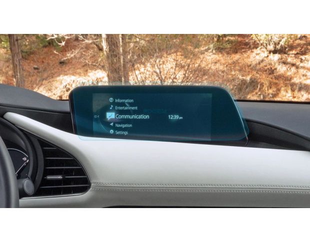 Защитное стекло Pixsel на монитор MAZDA 3 13“ 2019 - 2023 (гибридное глянец)