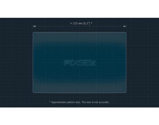 Захисне скло Pixsel на монітор JEEP GRAND CHEROKEE 10.7“ 2021 - (гібридне мат)